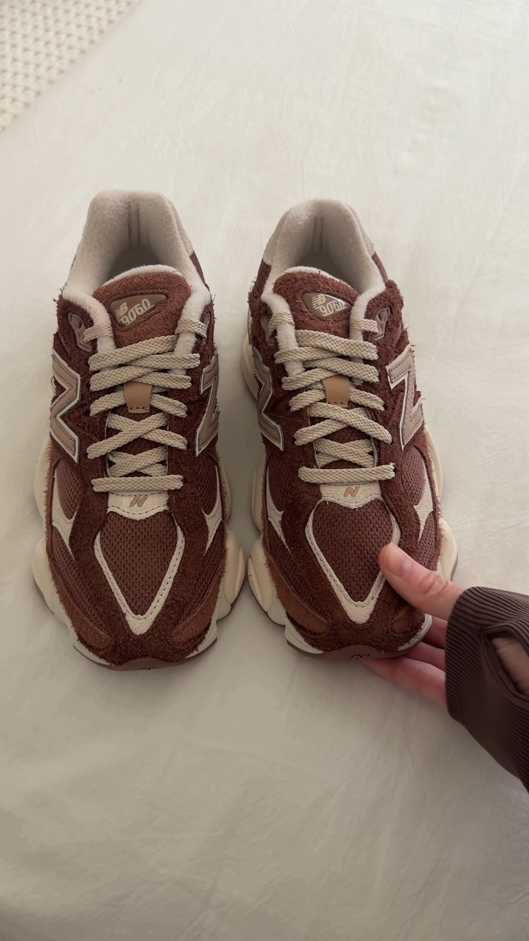 Two of my favorite fall shoes!! 

New balance 9060, Hunter booties
