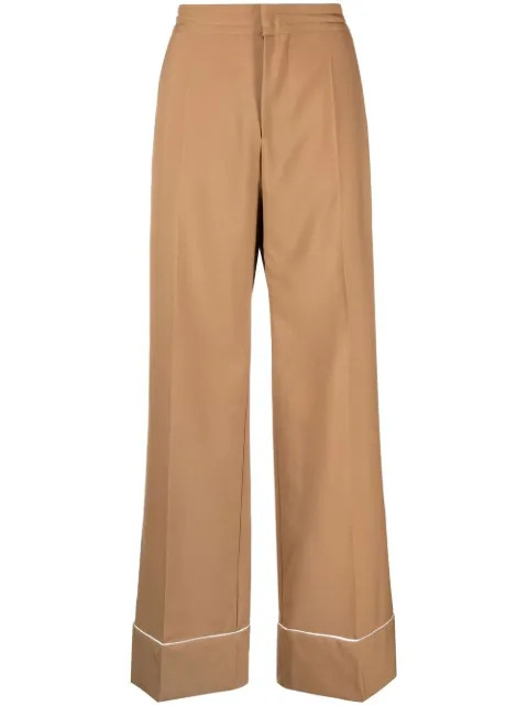 Marni high-waisted wide-leg Trousers - Farfetch | Farfetch Global