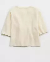 Aerie Unreal Short Sleeve Cardigan | Aerie