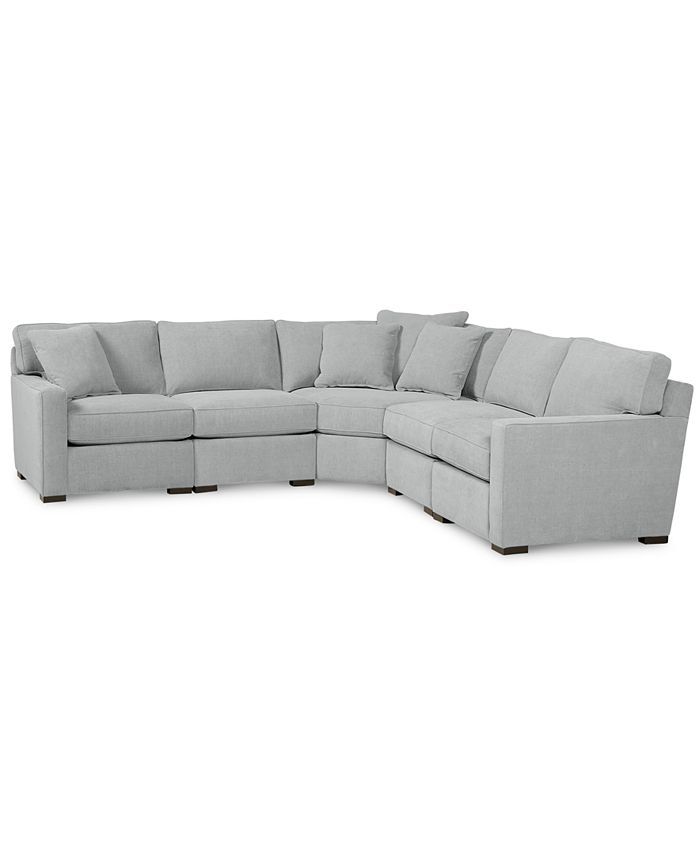 Radley Fabric 5-Piece Sectional Sofa, Created for Macy's | Macys (US)