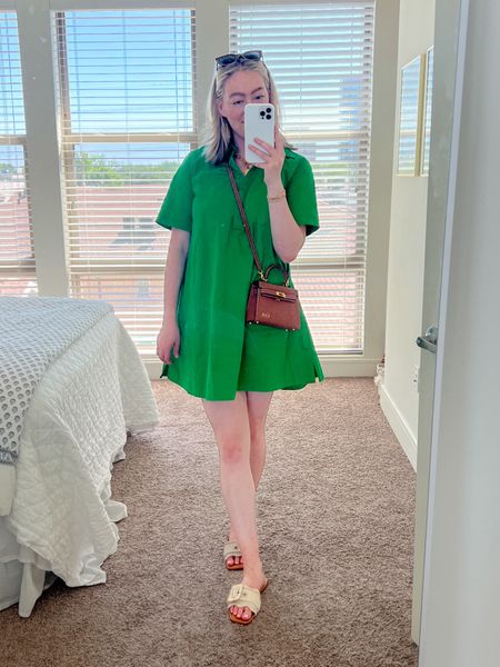 Casual OOTD 

Shirtdress // old navy find // green dress // casual outfit // spring outfit

#LTKfindsunder50