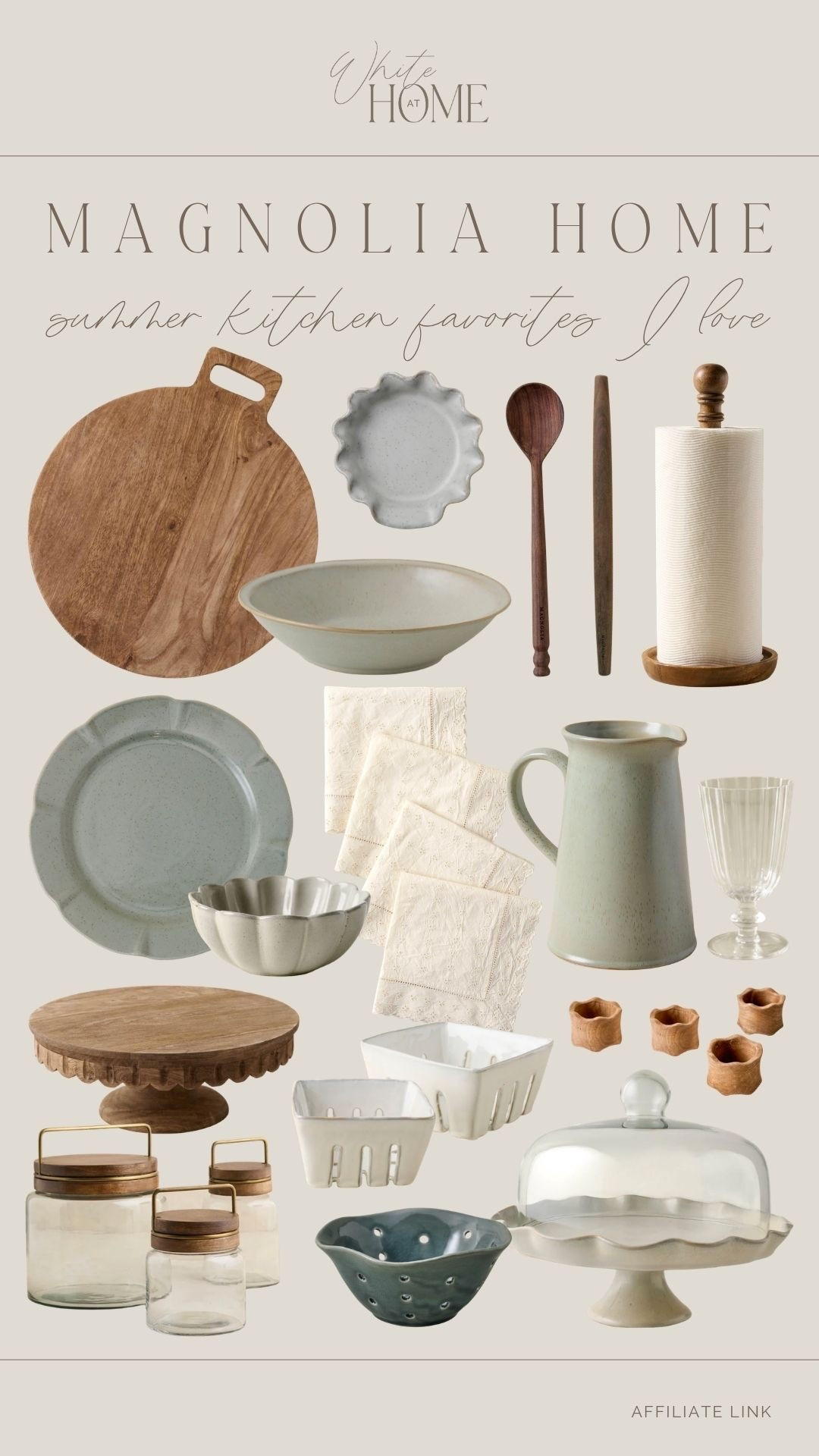 Magnolia Home always has the prettiest most ornate kitchen finds! These pieces are relatively affordable, all so beautiful, and add functionality too.

#LTKHome