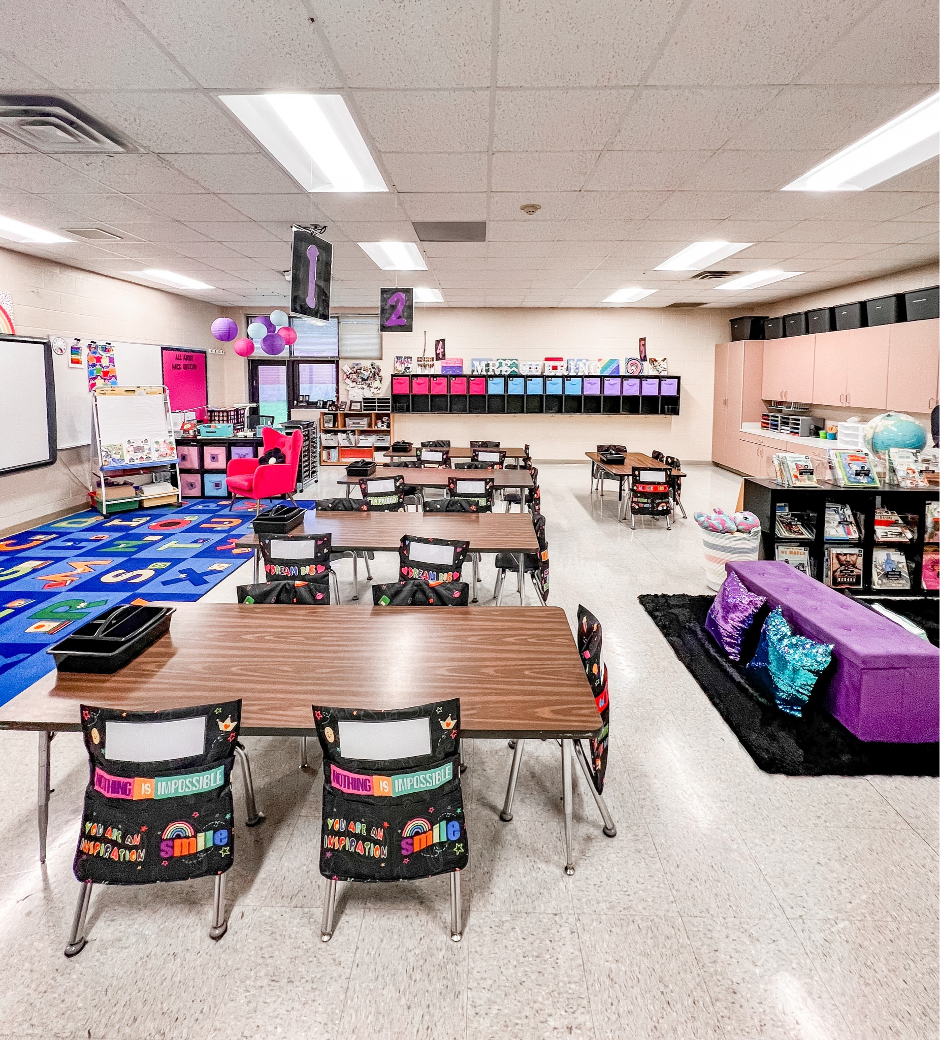 🌟🏫 Where magic begins! 🎉 Creating a welcoming and fun classroom sparks a love for learning, fosters creativity, and makes every student feel valued.

Check our highlights to see all the behind the scenes action from our 2023 classroom makeover project 🥳

#TeachersAtWork #SummerClassroomSetup #BackToSchoolPrep 
#ClassroomMagic #WelcomingLearningSpace #EducationWithJoy"

#LTKfamily #LTKBacktoSchool #LTKkids