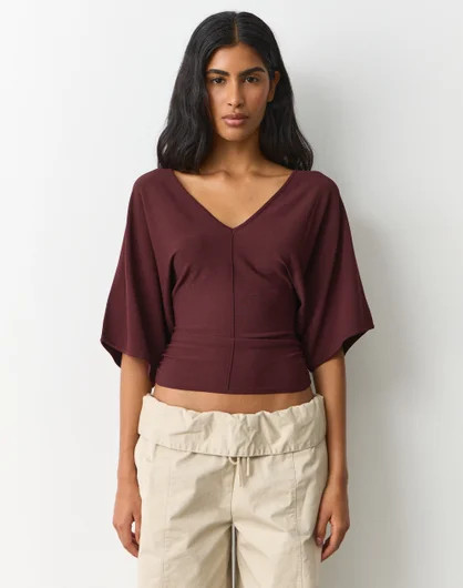 Bat Sleeve Knit Top | Glassons (Australia)