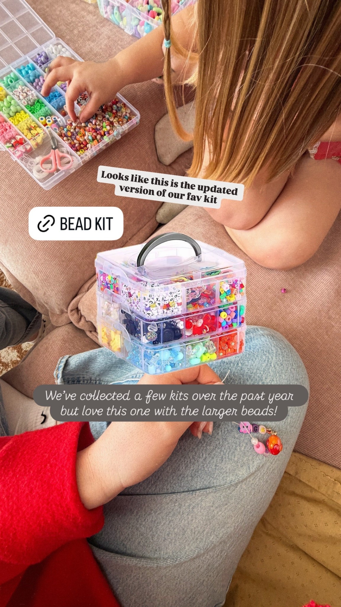 Our favorite kids craft 💕 making bracelets all day everyday with my girly girl 

#LTKdayinmylife #LTKmomlife #LTKKids