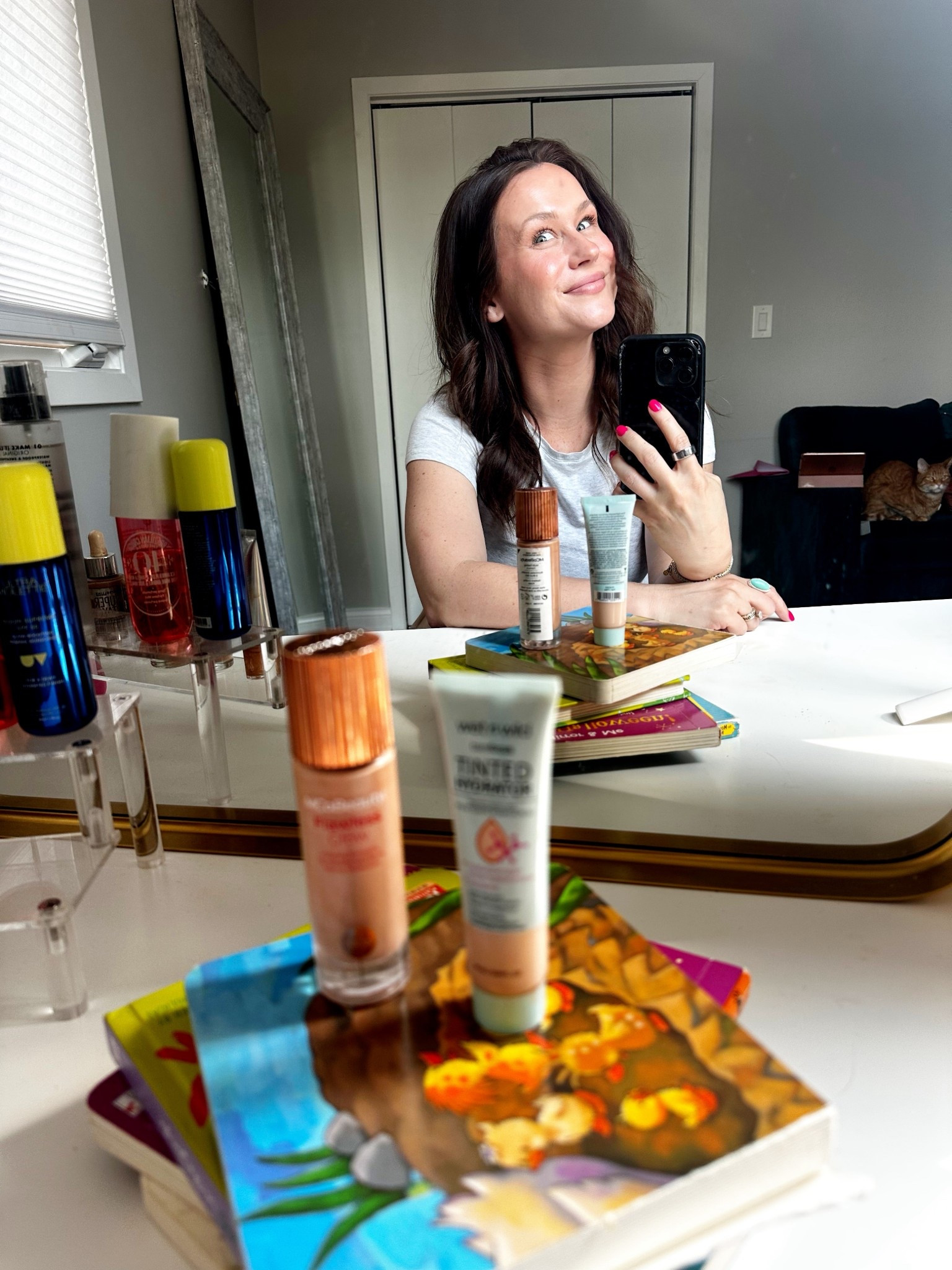 This skin tint combo gives the perfect lightweight summer glow! Both are drugstore and great for dry skin! #summermakeup #drugstoremakeup #glowymakeup 

#LTKBeauty #LTKselfcare #LTKSaleAlert