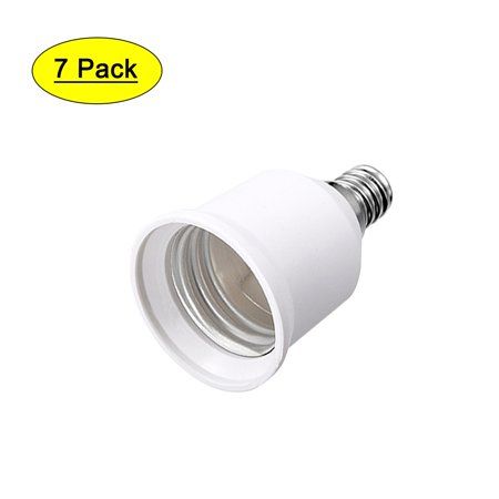 7pcs 90-240V 4A E12 to E26 E27 Socket Adapter PBT Lamp Bulb Holder | Walmart (US)
