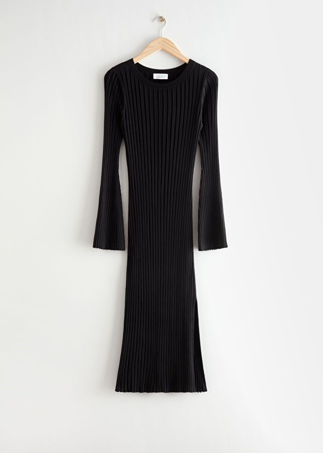 Rib Knit Midi Dress | & Other Stories US