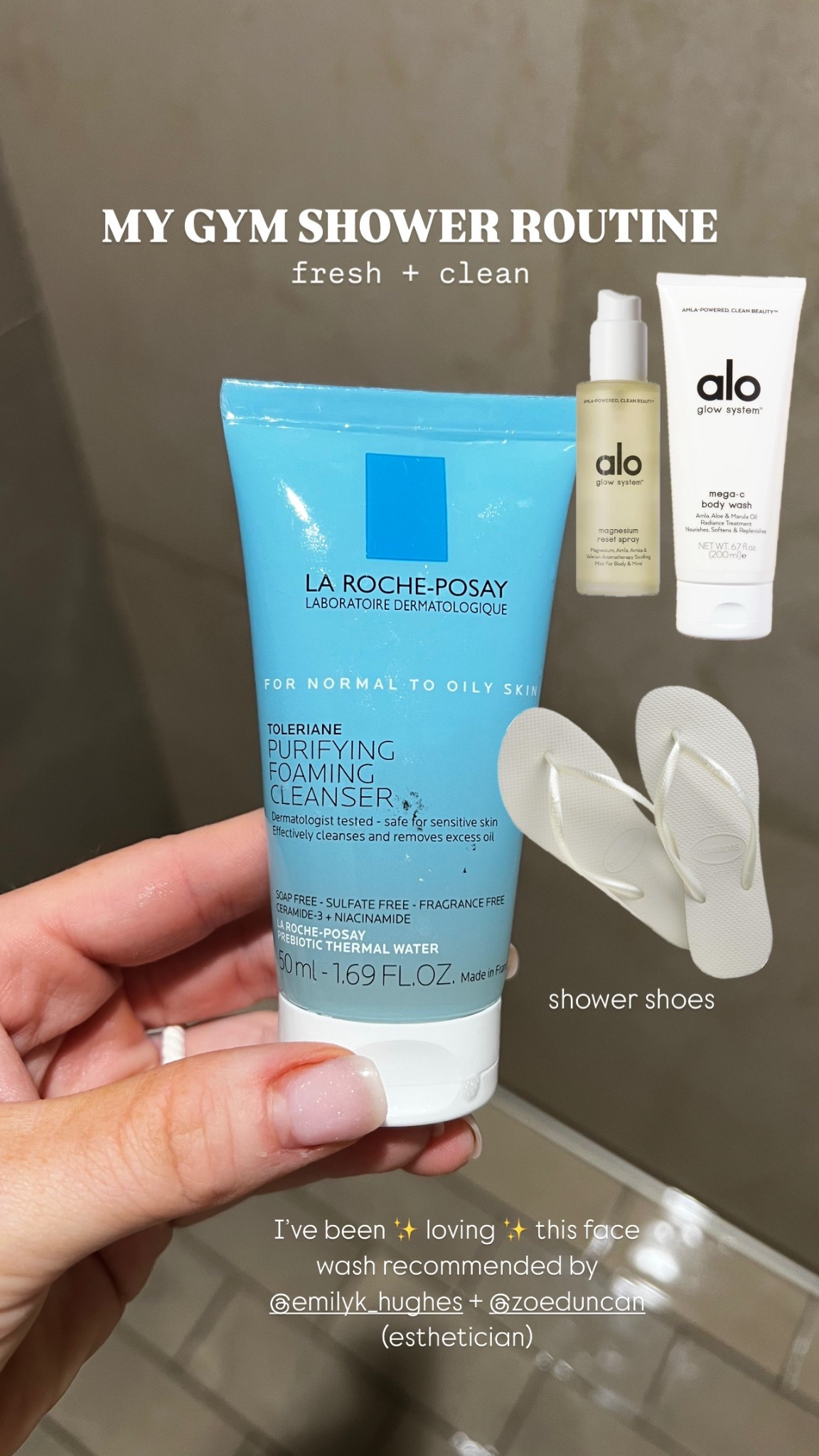 Refreshing gym shower routine 🚿

#LTKActive