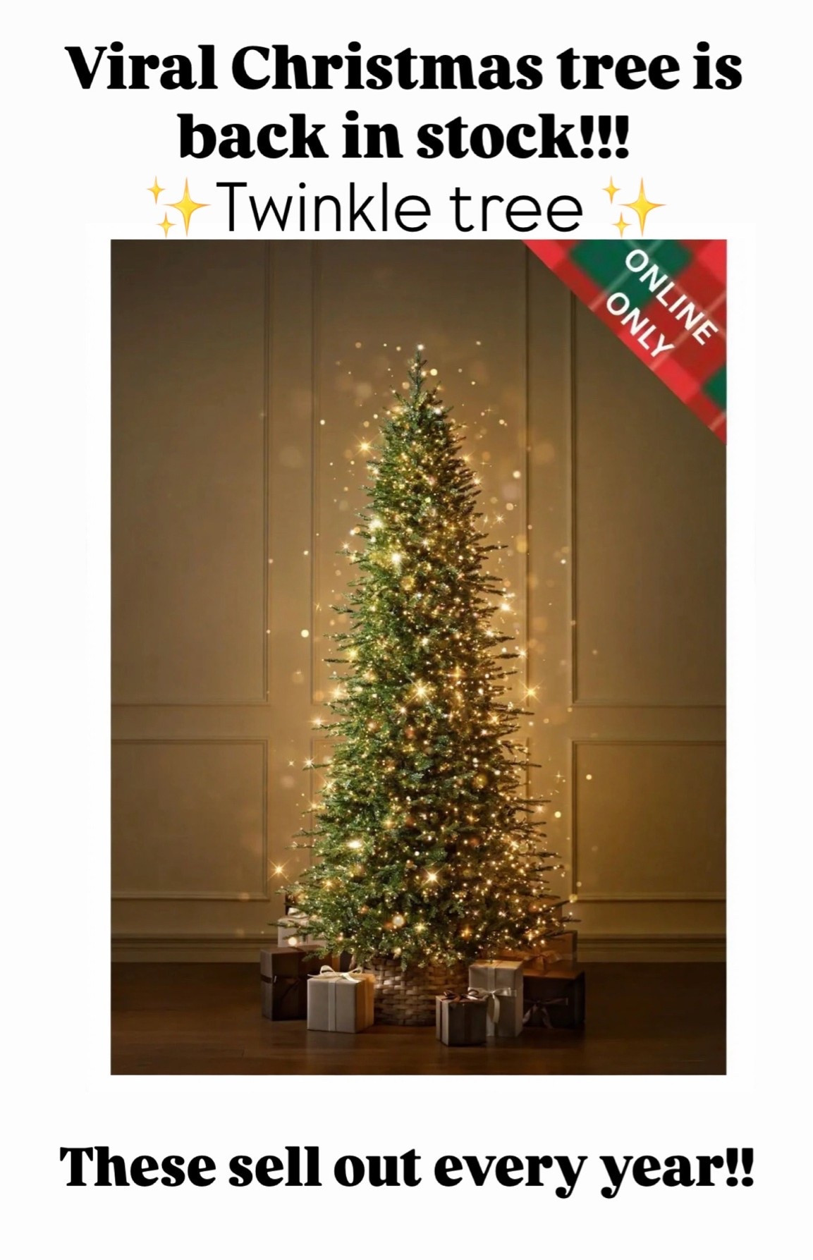 Viral twinkle Christmas tree is back in stock!!! The slim one sells out so fast!!!

#LTKdayinmylife #LTKmomlife #LTKSeasonal