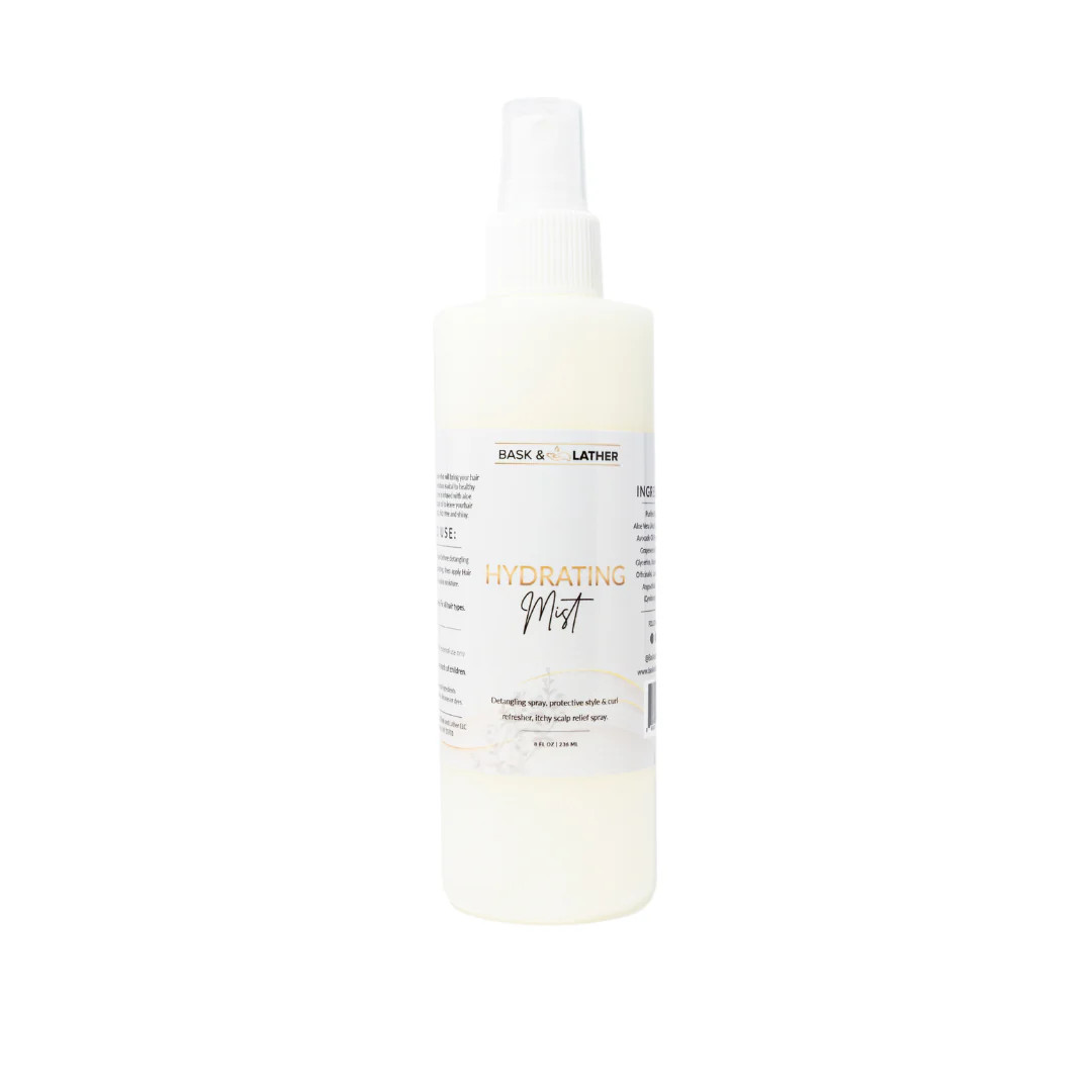 Hydrating Hair Mist | Bask and Lather Co