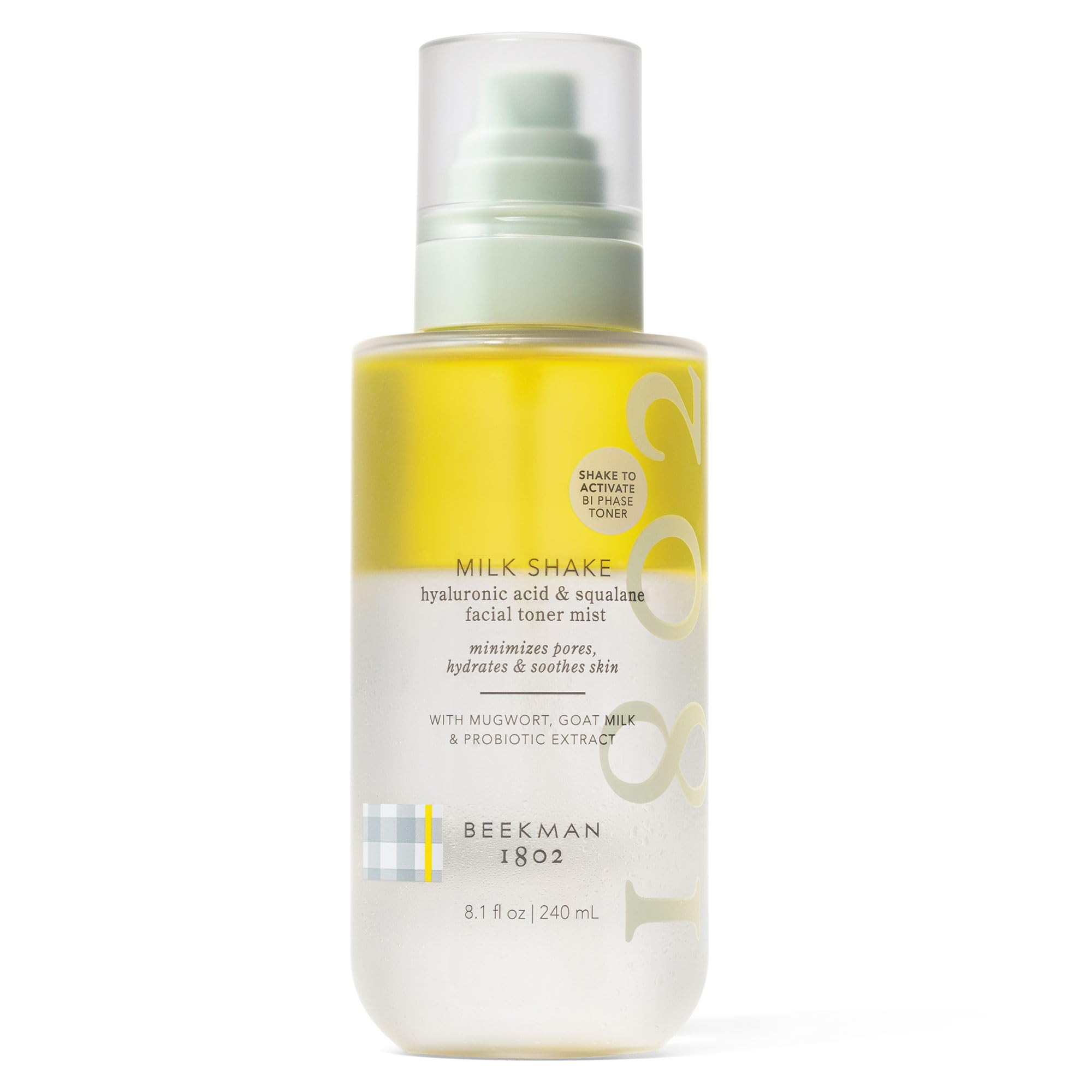 Beekman 1802 Milk Shake Hydrating Face Mist - Hyaluronic Acid & Squalane Facial Mist Minimizes Po... | Amazon (US)