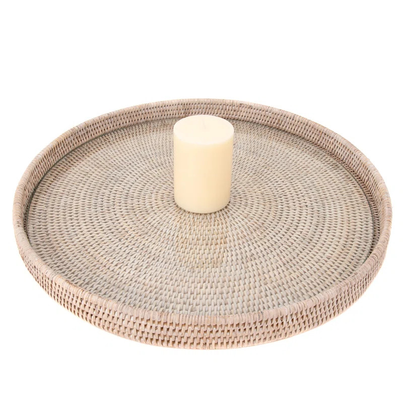 Chilhowee Rattan Serving Tray | Wayfair North America