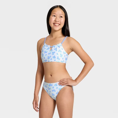 Girls' Ditsy Rose Energy Bikini Set - art class™ | Target