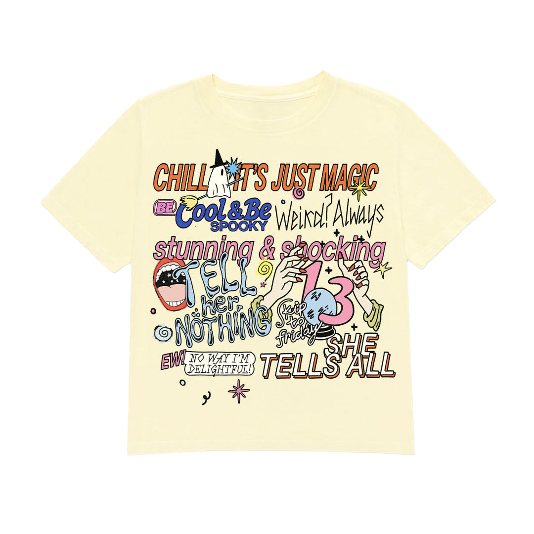 Chill It's Just Magic Boxy Tee | Shop Kristin Jones