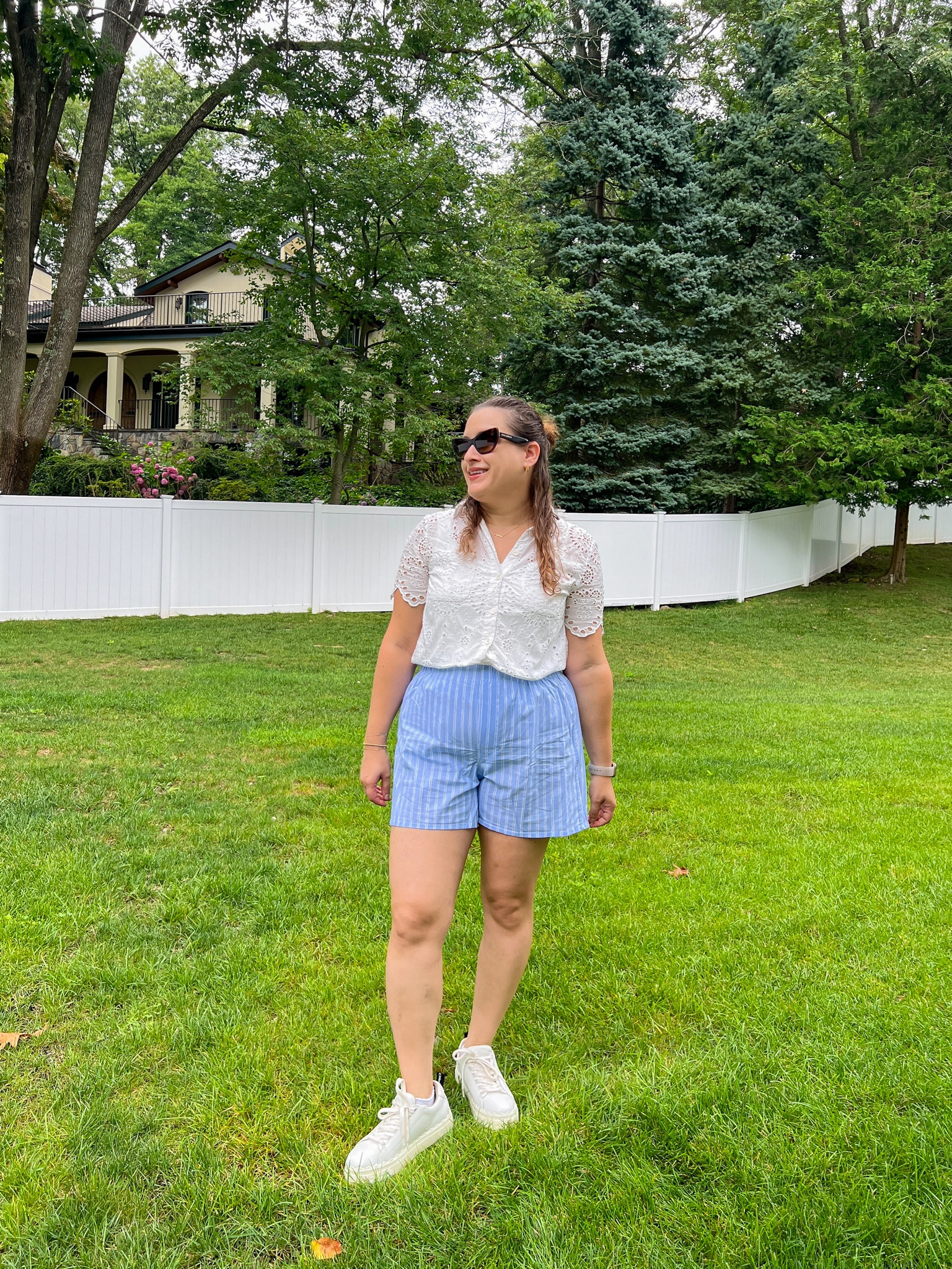 Boxer shorts, mom style 

#LTKMidsize #LTKStyleTip