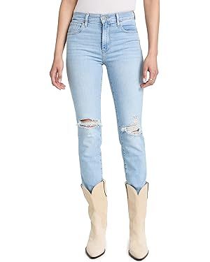 Levi's Women's Premium 724 High Rise Straight Jeans | Amazon (US)