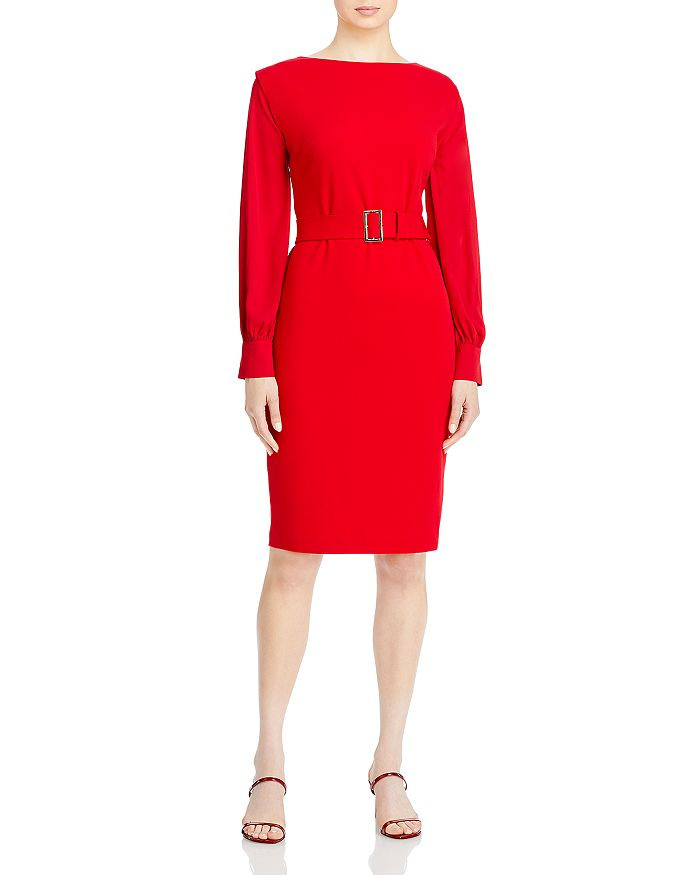 Crepe Belted Dress | Bloomingdale's (US)