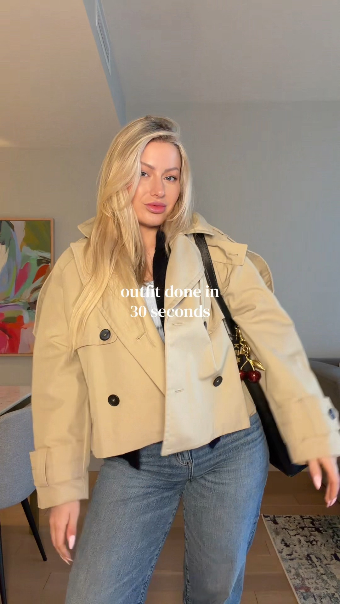 my rule for getting dressed fast:
pick ONE thing and build the outfit around it.

#LTKgrwm #LTKootd #LTKWorkwear