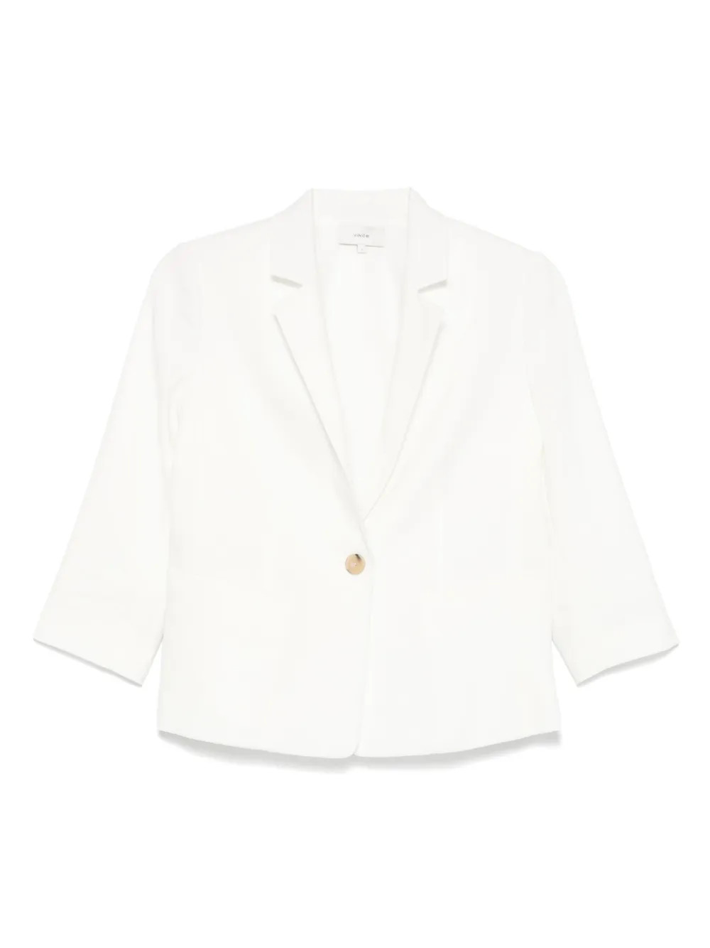 Vince Shrunken Blazer | White | FARFETCH UK | Farfetch Global