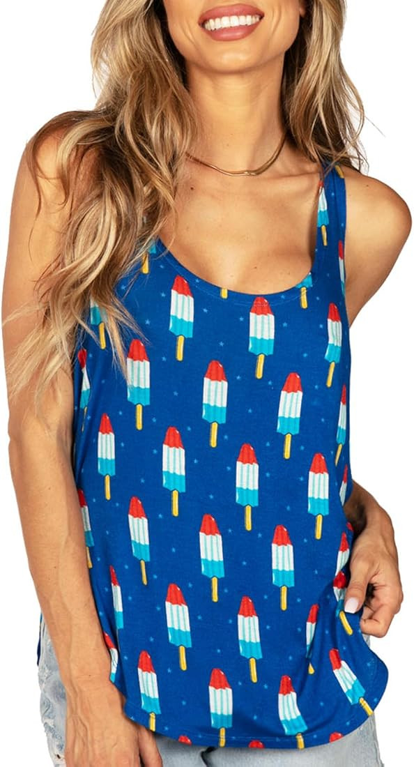 Tipsy Elves 4th of July Tank Tops for Women - Women’s Patriotic Shirts for Summer, The Beach an... | Amazon (US)