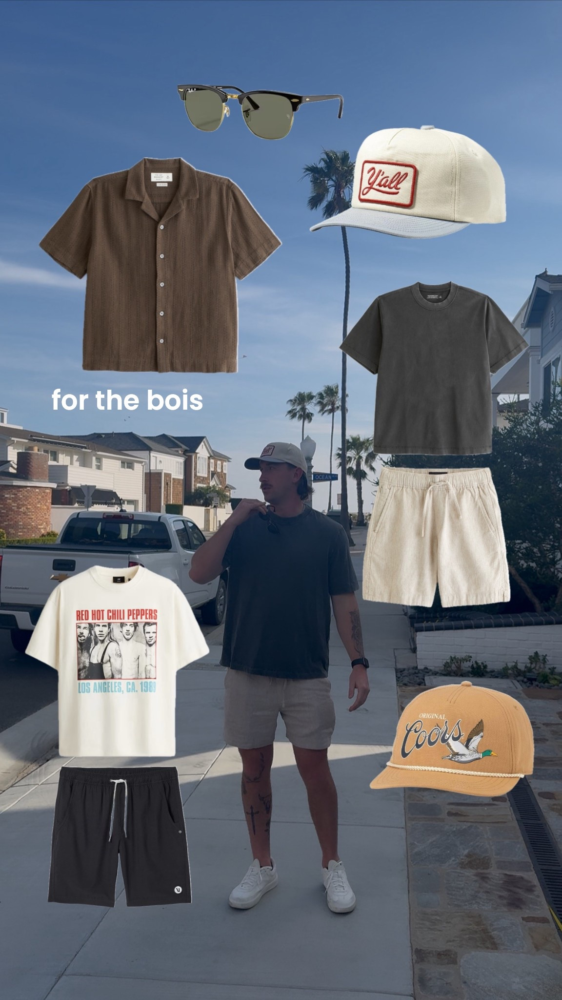 for anyone else looking to level up their mans clothing game for the summer :)

#LTKootd