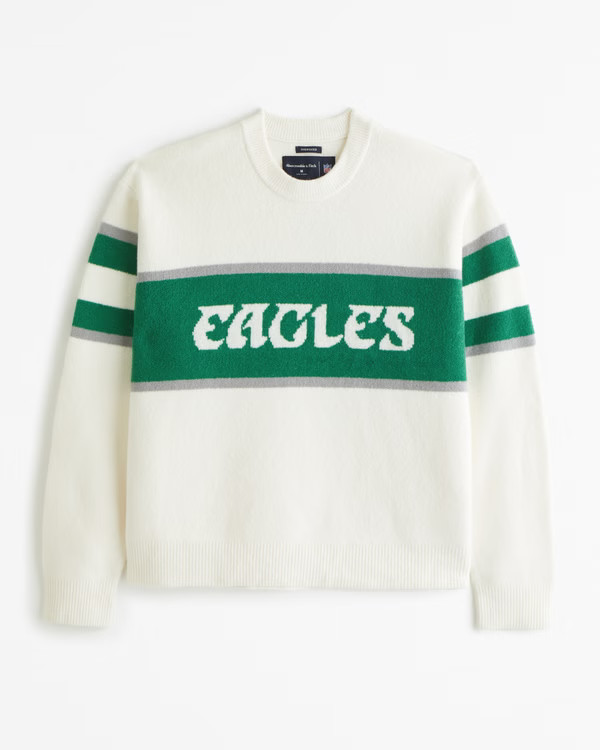 NFL Philadelphia Eagles Crew Sweater | NFL NFL | Abercrombie.com | Abercrombie & Fitch (US)