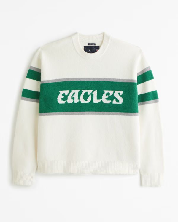 New!BestsellerNFL by AbercrombiePhiladelphia Eagles Crew Sweater | Abercrombie & Fitch (US)