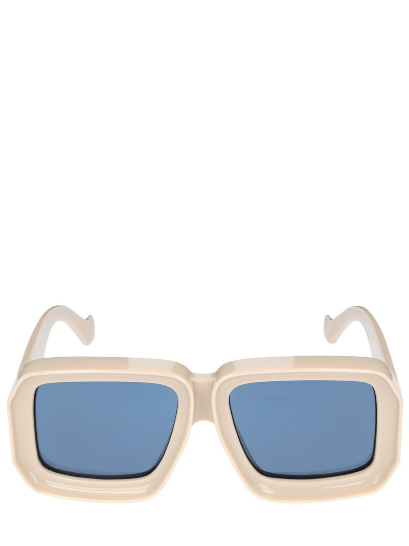 Loewe - Paula's dive in mask acetate sunglasses - Beige/Blue | Luisaviaroma | Luisaviaroma