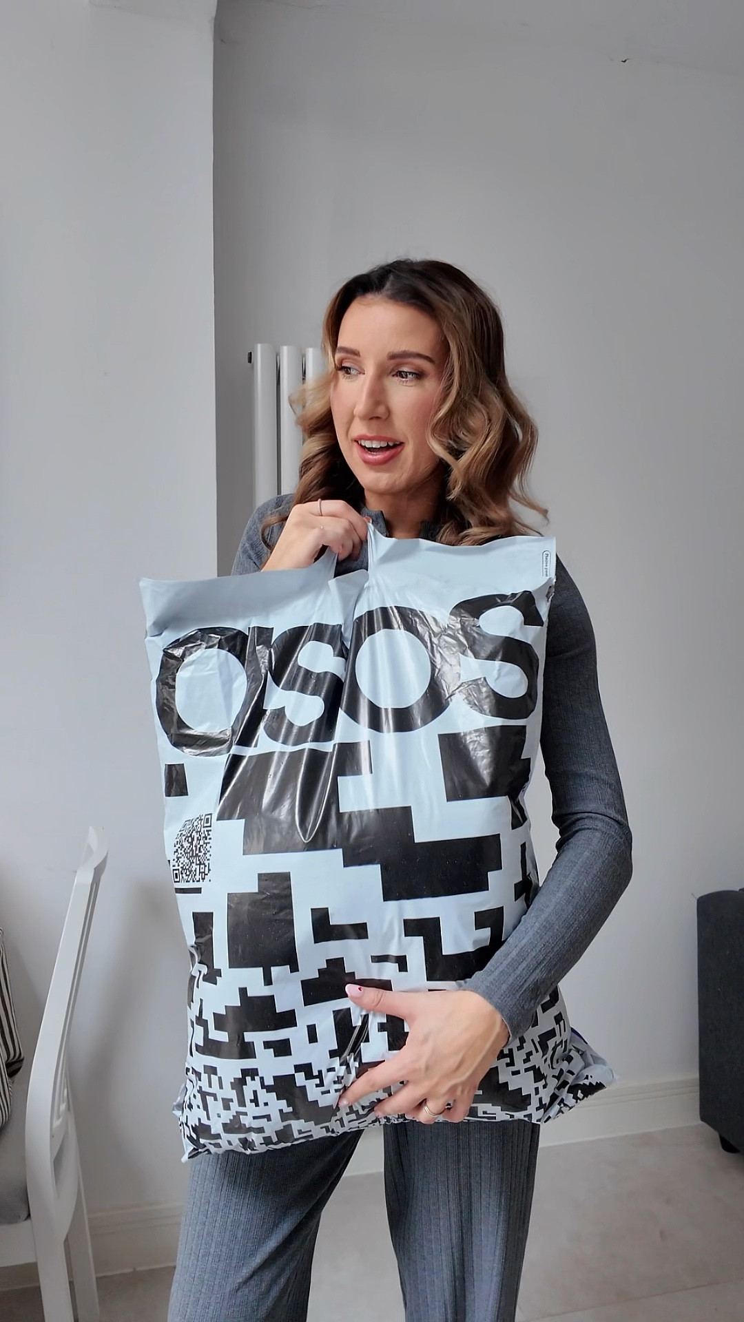 Try on my asos order with me 🤍 A mixture of capsule wardrobe staples, a gorgeous chocolate brown faux suede trench, some wide leg trousers you could wear for work and some date night/girls night options. 

#LTKworkwear #LTKuk #LTKeurope