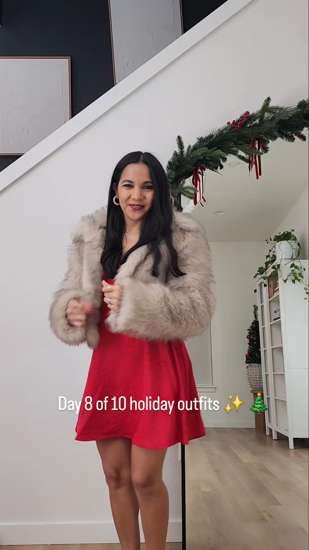 This cute little red dress is everything and super affordable!Dress: size xs targetCoat: size xxs H&MShoes size 6(sold out) but linked similar options

#LTKHoliday #LTKSeasonal #LTKPetite