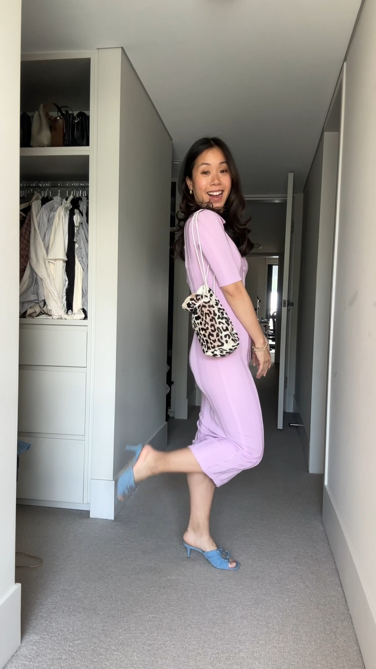 Size 36 in the yellow and lilac Remain knit dresses, size US 4 in the printed green DVF dress, size 34 in the Ganni maroon dress, size FR 36 in the black Sandro dress. Shoes and bags linked below too. All of these pieces are at least 40% off 🤩

#LTKparties #LTKVideo #LTKsalealert