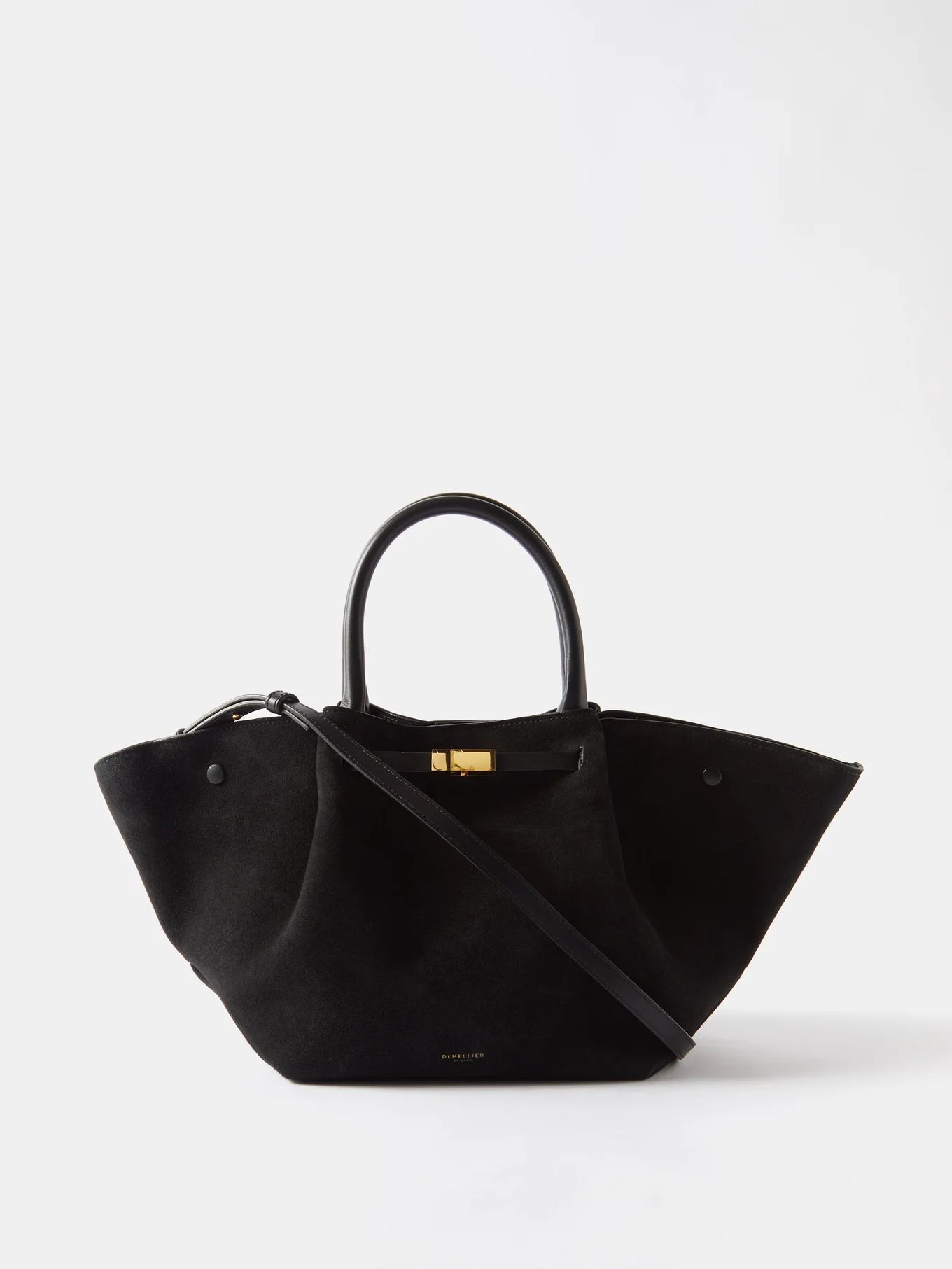 New York midi suede tote bag | Matches (UK)
