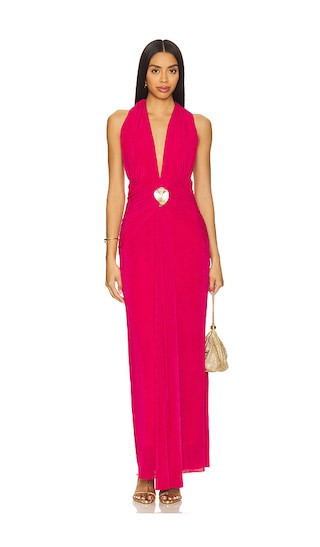 PatBO Radiant Gown in Fuchsia. - size 2 | Revolve Clothing (Global)