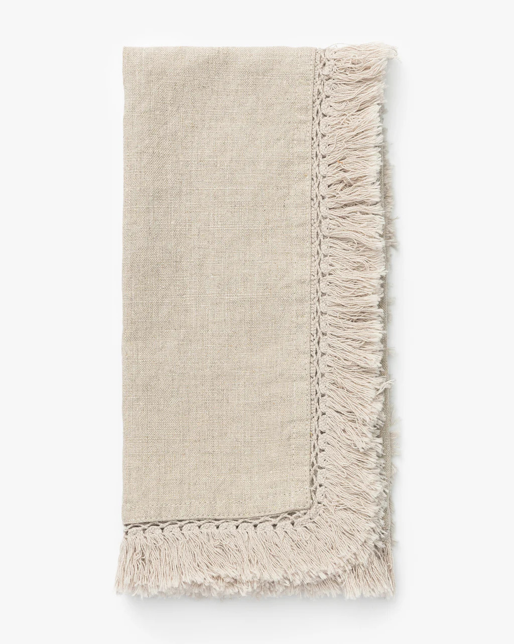 Tan Fringe Napkin | McGee & Co.