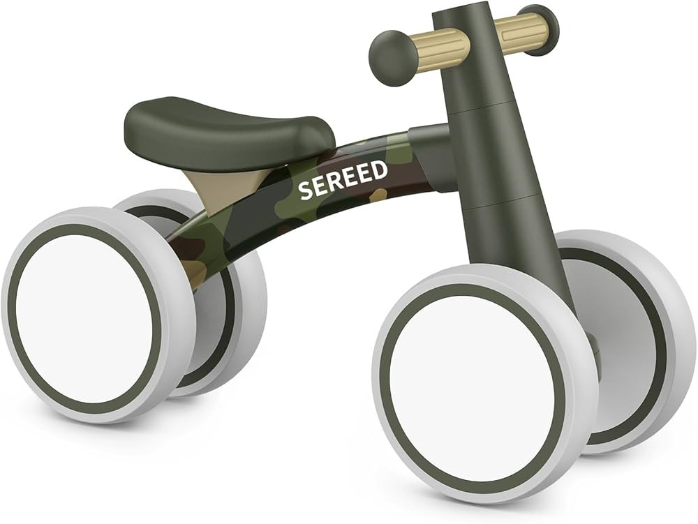 SEREED Baby Balance Bike for 1 Year Old Boys Girls 12-24 Month Toddler Balance Bike, 4 Wheels Tod... | Amazon (US)