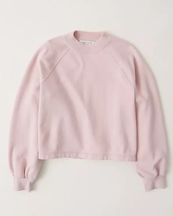 Mini Mockneck Sweatshirt | Abercrombie & Fitch US & UK