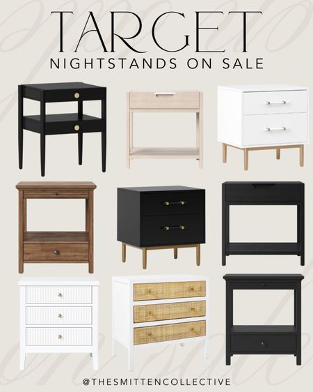 Target nightstands that are on sale!!! A roundup of the ones one sale right now including these black nightstands, white, and wooden! 

Target nightstands, nightstands, Target nightstands on sale, bedroom furniture, bedroom inspiration, furniture, threshold

#LTKSaleAlert #LTKSummerSales #LTKHome