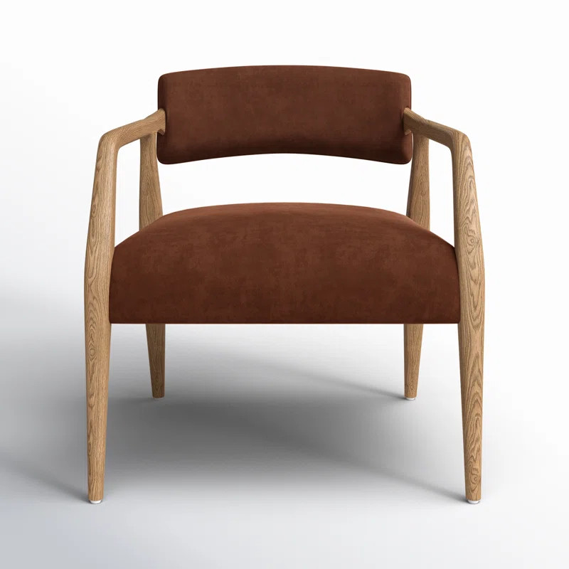 Cullen Velvet Armchair | Wayfair North America