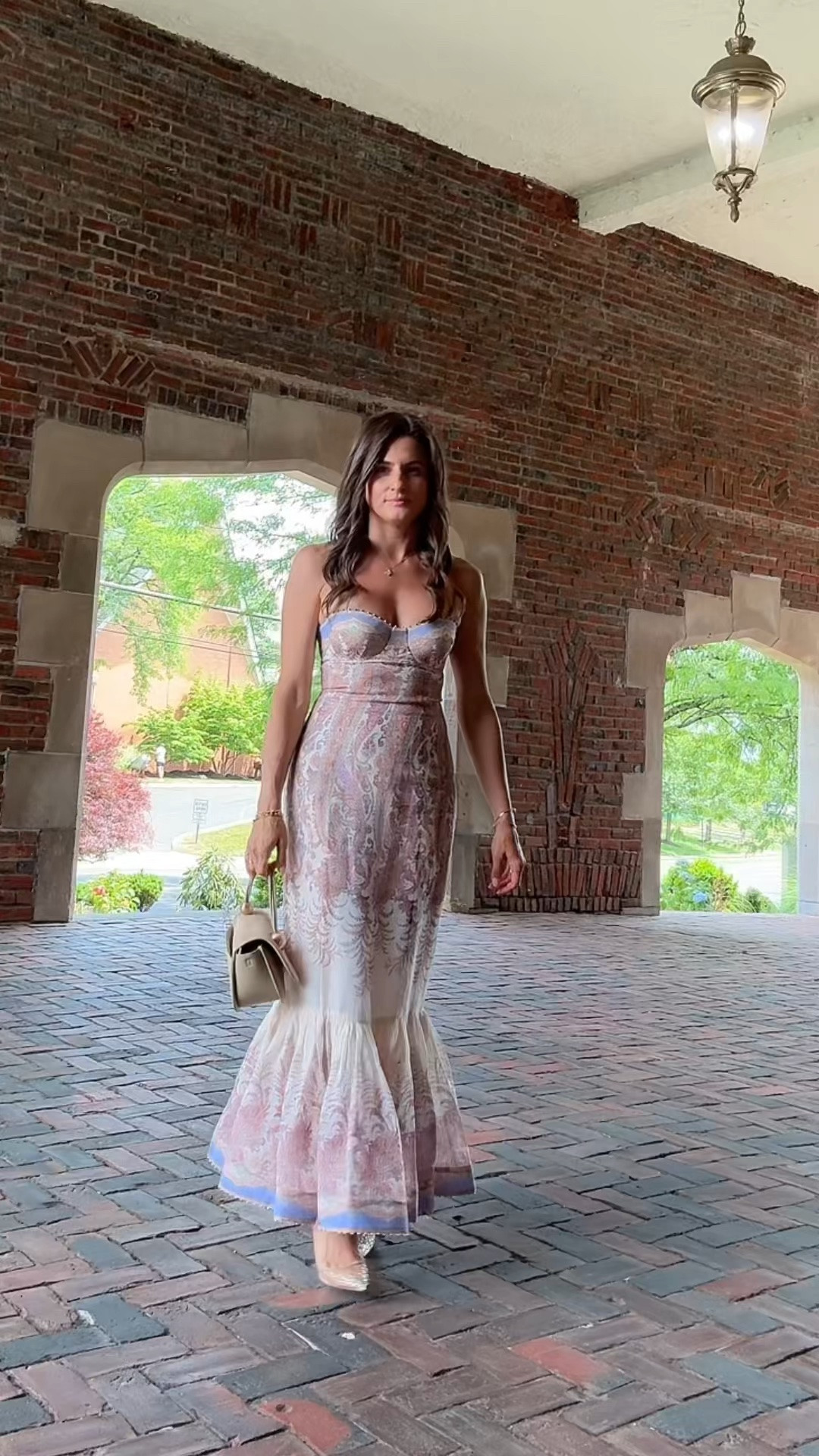 Wedding guest dress and accessories