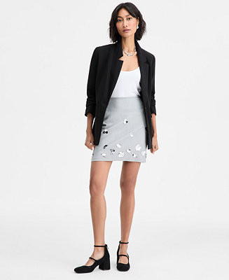 Women's Paillette Cluster Mini Skirt, Macy's Exclusive | Macy's