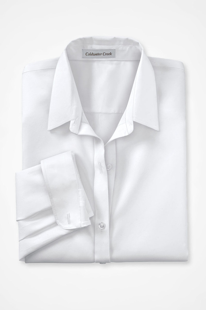 Long-Sleeve No-Iron Shirt | Coldwater Creek