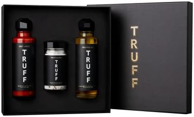 TRUFF Starter Pack, Includes Black Truffle Hot Sauce (6 oz.), Black Truffle Oil (6 oz.), and Blac... | Amazon (US)