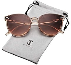 SOJOS Sunglasses Womens Trendy 2024 Classic Round Retro Vintage Shades Large Frame Sunnies SJ2067 | Amazon (US)