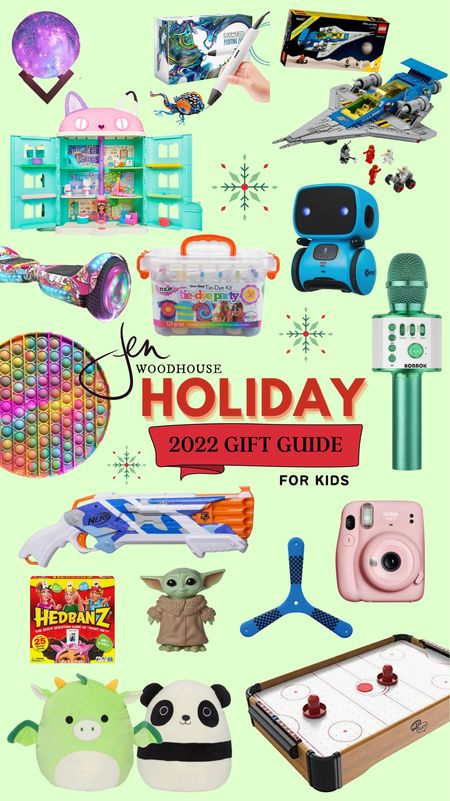 2022 Holiday Gift Guide for Kids - Gift Ideas for Kids! #giftguide #giftideas #2022giftguide #giftguide2022 #holidaygifts #christmasgifts #kidsgiftideas #forkids 

#LTKHoliday #LTKkids #LTKSeasonal