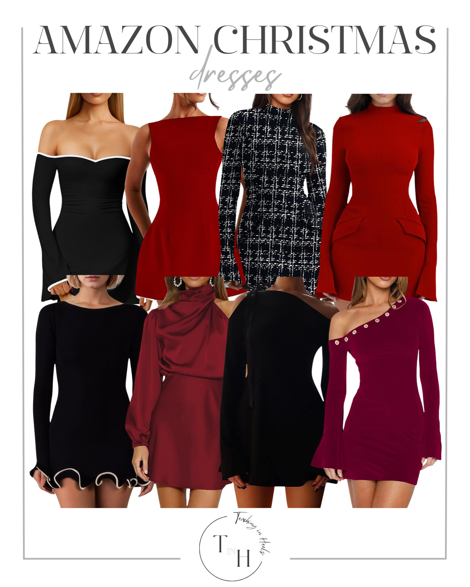 Amazon Christmas dresses

holiday party dresses
velvet cocktail dress
sparkly sequin mini dress
long sleeve winter dress
classic black midi dress
festive red dress outfit
elegant satin slip dress
dressy winter evening look
little black dress party style

#LTKHoliday #LTKSaleAlert #LTKootd