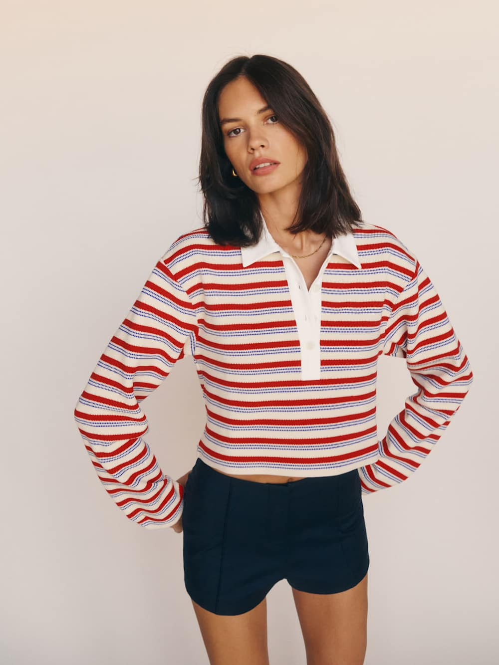 Anna Rugby Shirt | Reformation (Global)