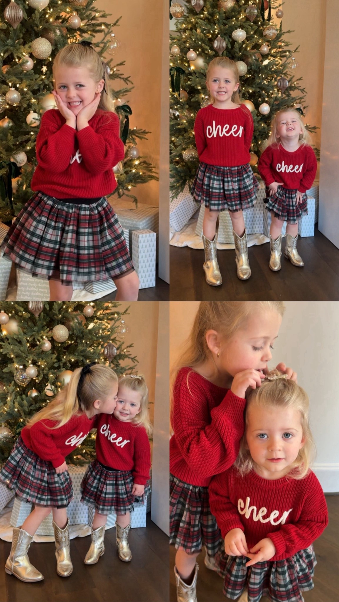 #LittleSleepiesPartner feeling the holiday magic extra this year 🥹✨ the kids love when they get the chance to wear matching holiday jammies and their little outfits! @littlesleepies were actually the first PJs I ever bought for the girls, and now getting to put Brody in them just feels so full-circle. 😭🤍

the softest fabric, the cutest prints… making these moments feel even sweeter. get 20% off holiday pieces with code JESS20 (expires 12/15)

little girls, sisters, matching, holiday, christmas, toddler outfit inspo, toddler fashion, christmas eve outfit

#LTKKids #LTKHoliday #LTKSeasonal