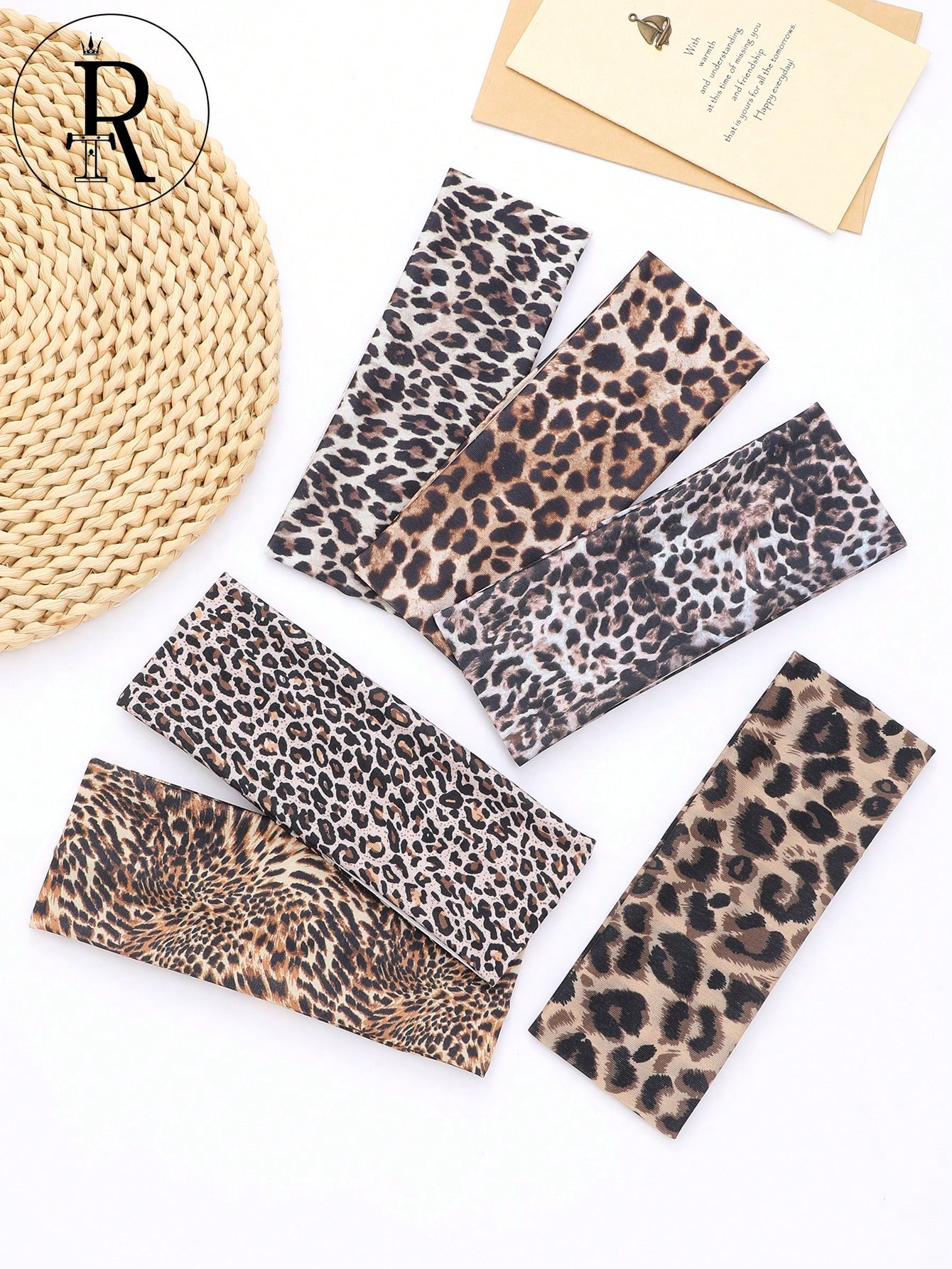 1pc Leopard Print Head Scarf/Headband, Stretchy Hairband For Washing Face, Makeup, Yoga, Sports, ... | SHEIN