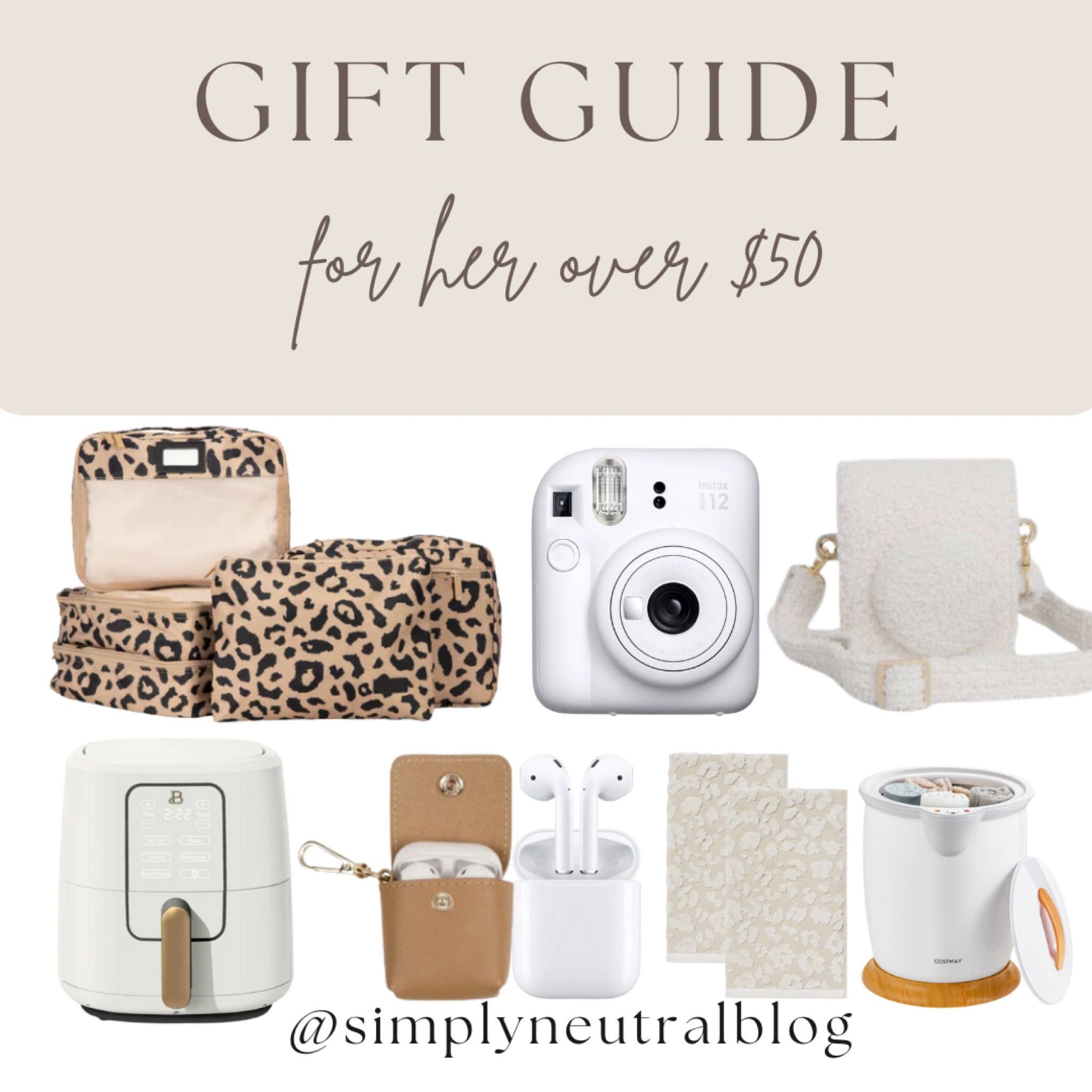 Gift Guide: For Her Over $50

#LTKfindsunder100 #LTKGiftGuide #LTKstyletip